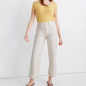 Slim Emmett Wide-Leg Crop Pants